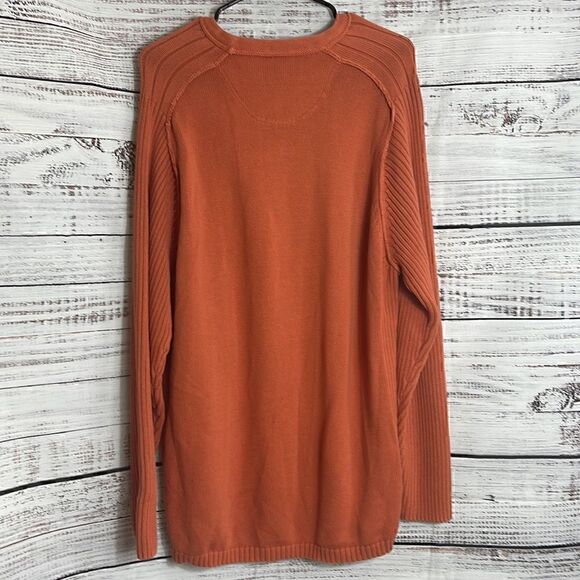 Tommy Bahama sweater Mens large super combed cotton knit pullover Hong Kong - Picture 4 of 10